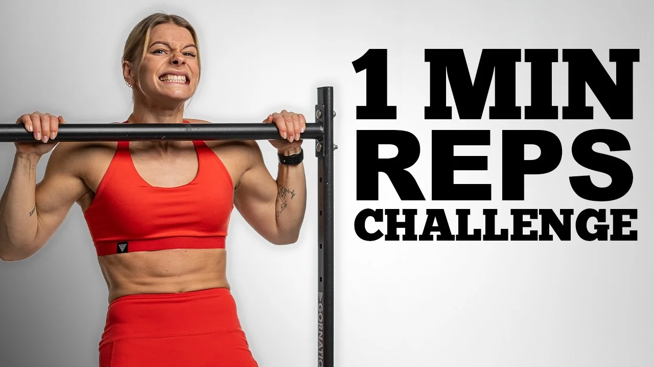 Max Reps in 1 Minute: Pull-Ups, Dips & Push-Ups Challenge
